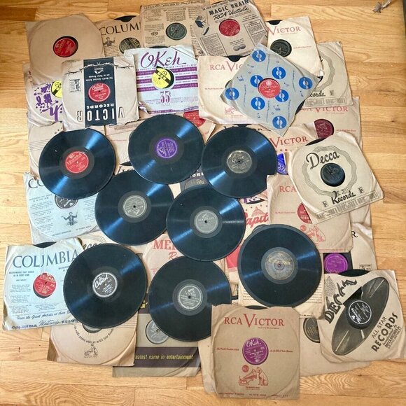 Large Lot Vintage 10-inch Records Columbia Capitol RCA Victor Decca Cosmo MGM - Picture 1 of 5